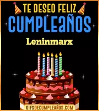 GIF Te deseo Feliz Cumpleaños Leninmarx